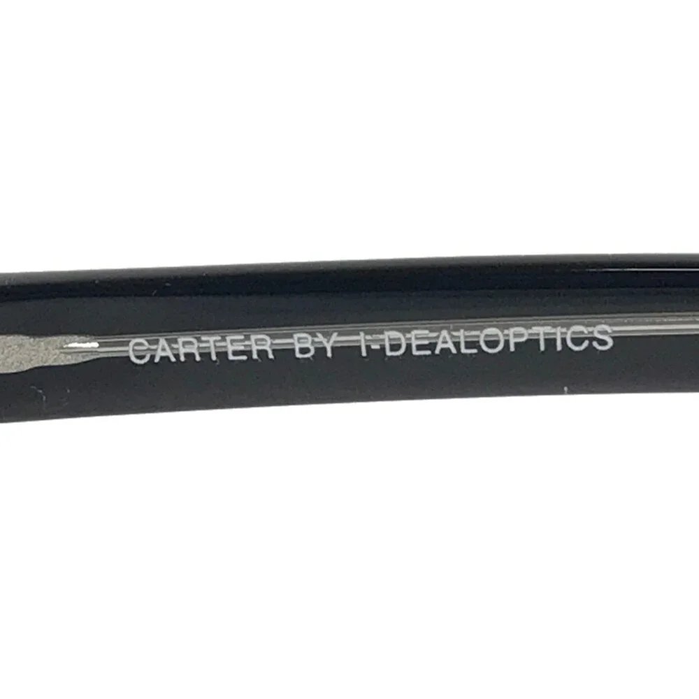 Casino Eyewear Eyeglasses Frames CARTER BLACK/CRYSTAL Cat Eye Full Rim 50-19-140